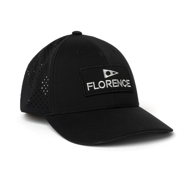 FLORENCE AIRTEX TRUCKER HAT - BLACK