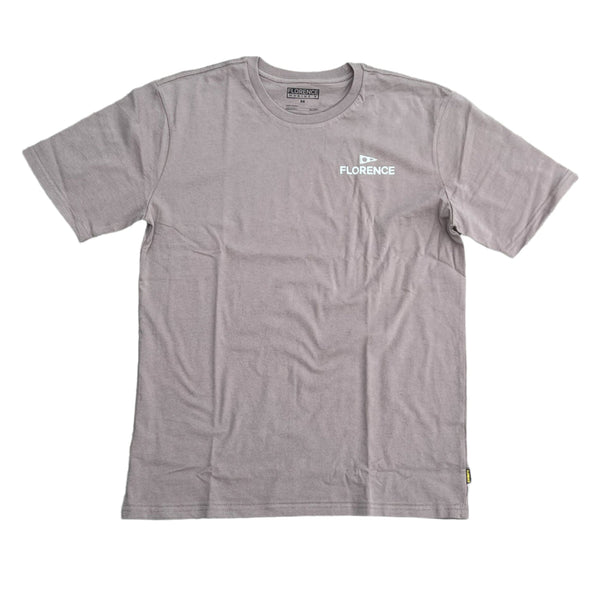 FLORENCE CREW T-SHIRT - PUMICE