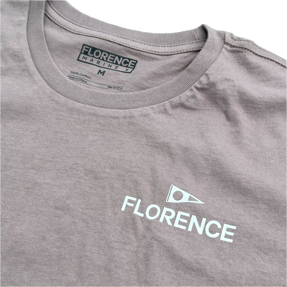 FLORENCE CREW T-SHIRT - PUMICE