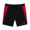FLORENCE CORDURA AIRTEX BOARDSHORT - BLACK RACING RED