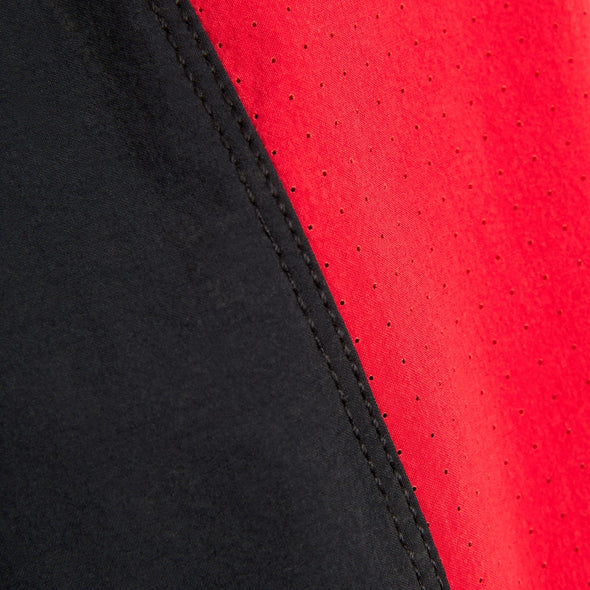 FLORENCE CORDURA AIRTEX BOARDSHORT - BLACK RACING RED
