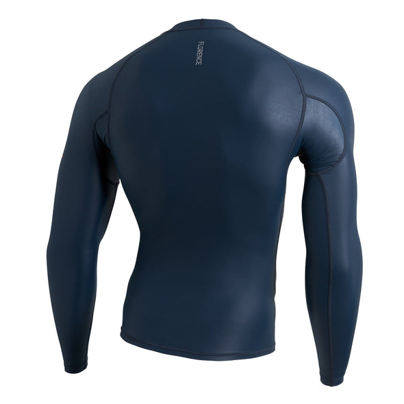 FLORENCE WINDSHIELD LONG SLEEVE RASHGUARD - DARK NAVY