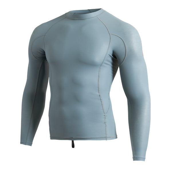 FLORENCE WINDSHIELD LONG SLEEVE RASHGUARD - LIGHT SEA BLUE