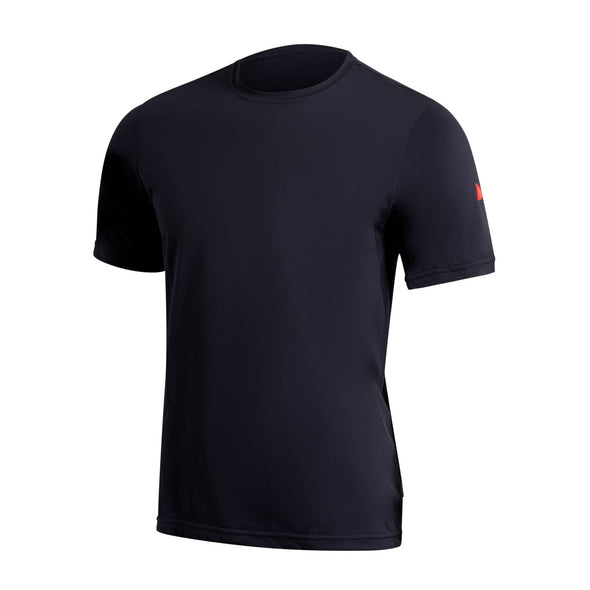 FLORENCE AIRTEX SHORT SLEEVE SHIRT - DEPARTMENT NAVY