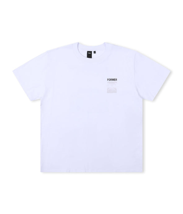 FORMER TWO-TONE CRUX T-SHIRT - WHITE