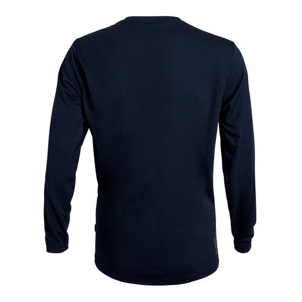 FLORENCE AIRTEX LONG SLEEVE SHIRT - NAVY