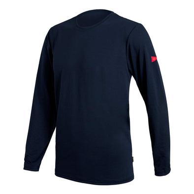 FLORENCE AIRTEX LONG SLEEVE SHIRT - NVY