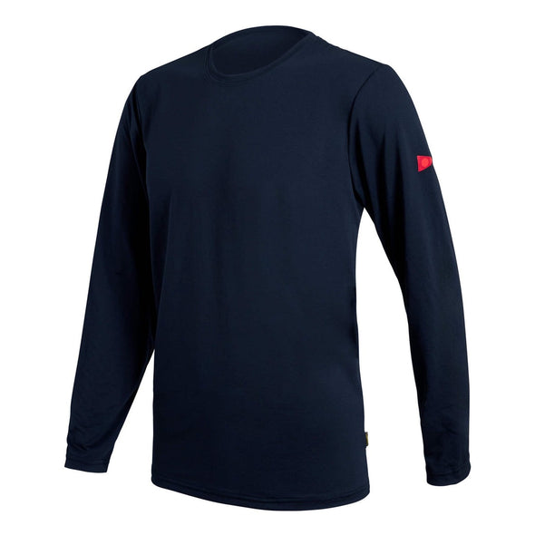 FLORENCE AIRTEX LONG SLEEVE SHIRT - NVY
