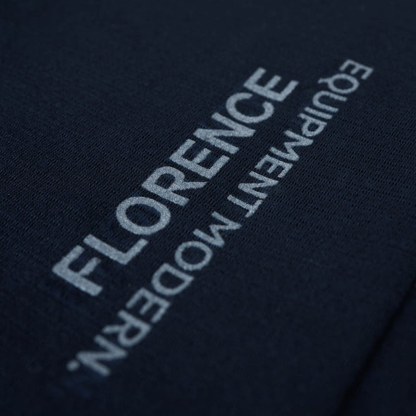 FLORENCE AIRTEX LONG SLEEVE SHIRT - NAVY