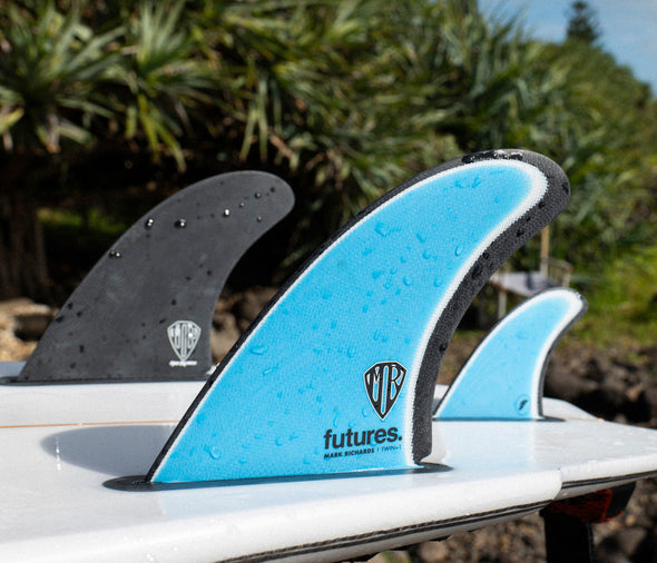 FUTURES MARK RICHARDS TWIN + 1 FIBERGLASS SET