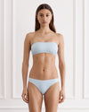 HEAVEN RHODE BANDEAU TOP W/ JENNIFER HIPSTER PANT - CIELO