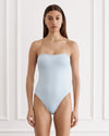 HEAVEN ARIA BANDEAU ONE PIECE - BLUE