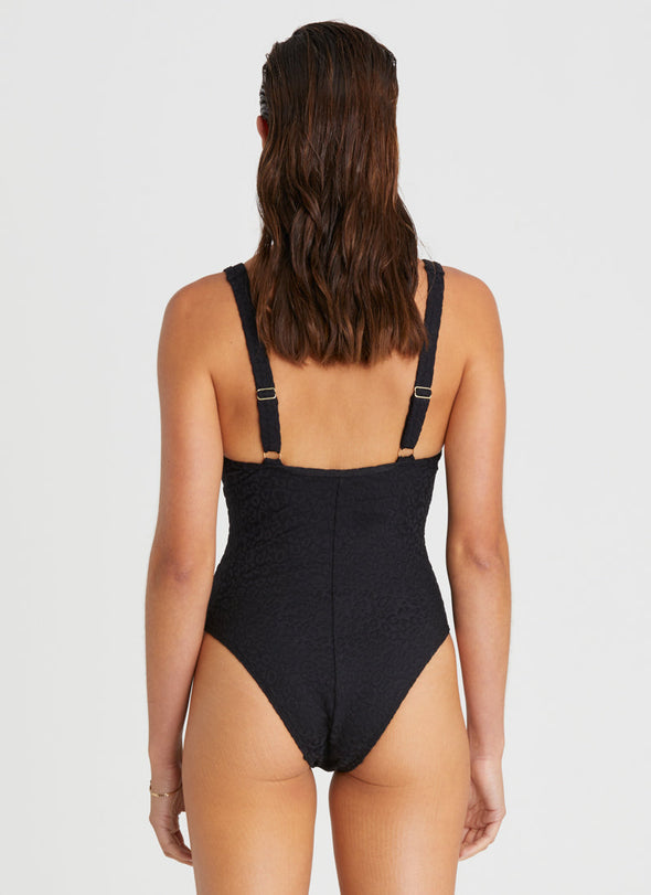 HEAVEN COCO ONE PIECE - PANTHER/BLACK