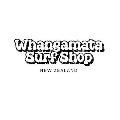 WHANGA SURF BUBBLE LOGO STICKER - BLACK