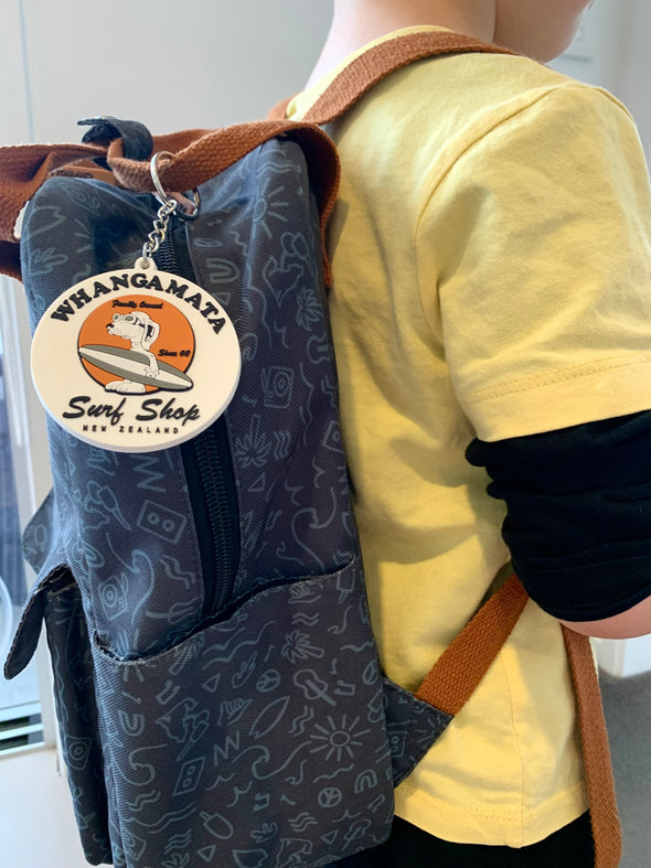 WHANGAMATA SURF SHOP SURF DOG KEY CHAIN