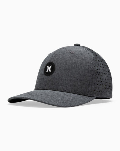 HURLEY PHANTOM SNAPBACK HAT - BLACK