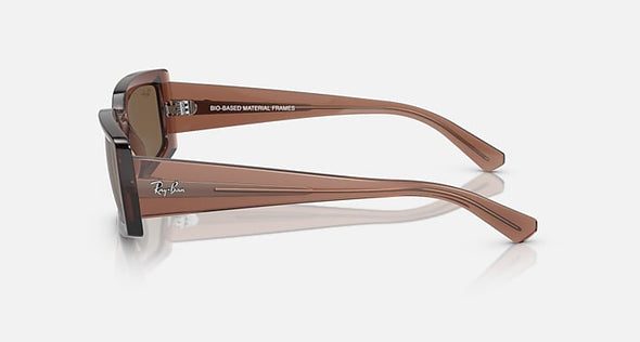 RAYBAN KILIANE TRANSPARENT BROWN W/ DARK BROWN