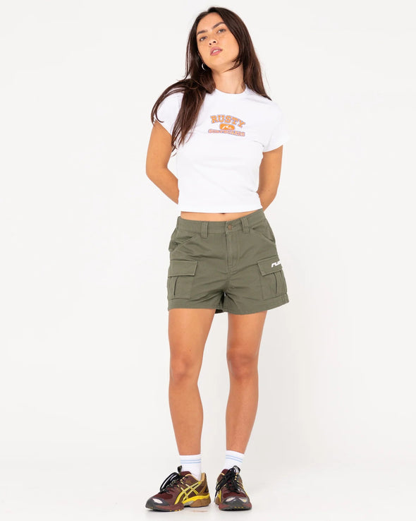 RUSTY CADELOW RISE RIPSTOP CARGO SHORT - ARM