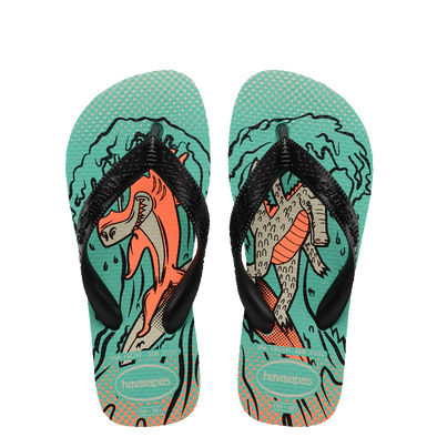 HAVAIANAS KIDS TOP FUN - VIRTUAL GREEN