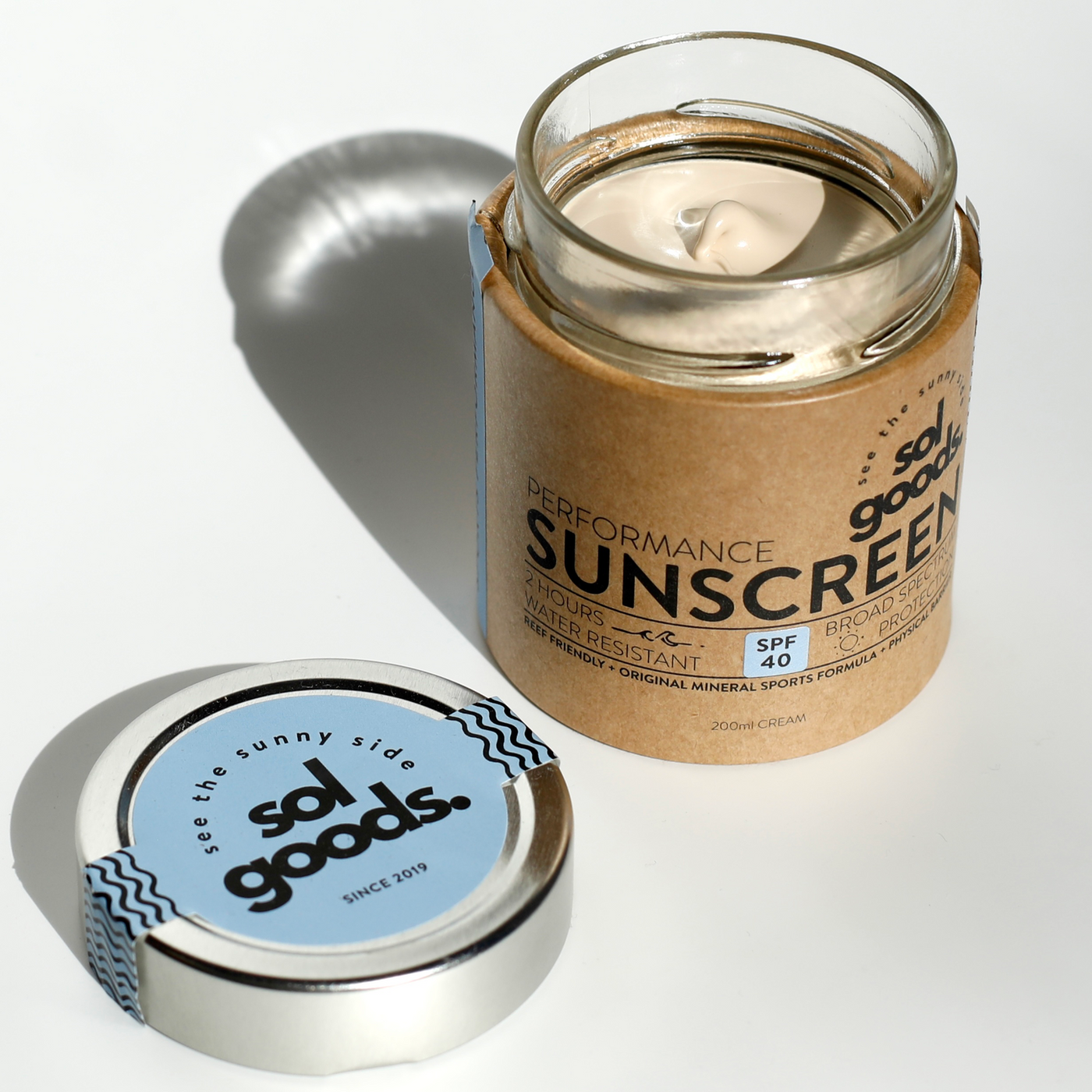 Sol Spf Sticker SOL SPF 40 SPORTS PERFORMANCE SUNSCREEN - 100ML – Whangamata Surf Shop