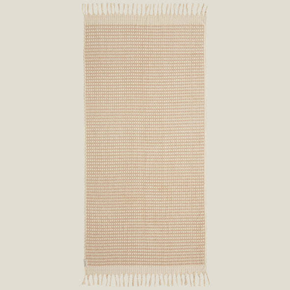 MAYDE CRESCENT TOWEL - SAND