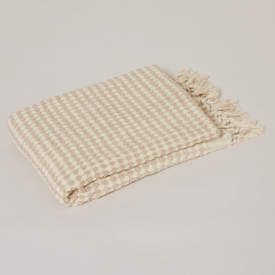 MAYDE CRESCENT TOWEL - SAND