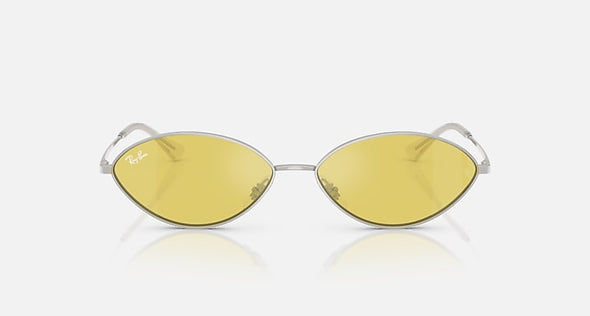 RAY BAN KAI SILVER W/ YELLOW MIRROR FLASH GOLD