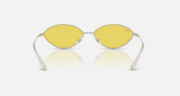 RAY BAN KAI SILVER W/ YELLOW MIRROR FLASH GOLD