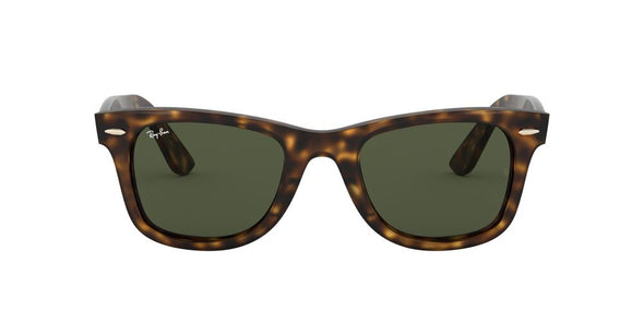 RAYBAN WAYFARER LIGHT HAVANA W/ G-15 GREEN