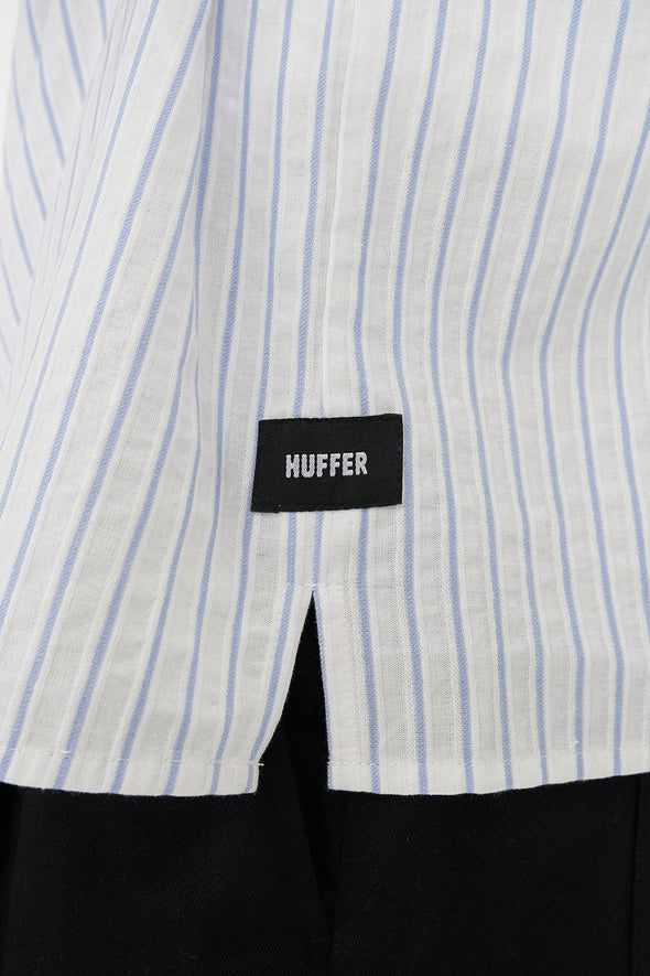 HUFFER SS OXFORD SHIRT - Y2K BLUE