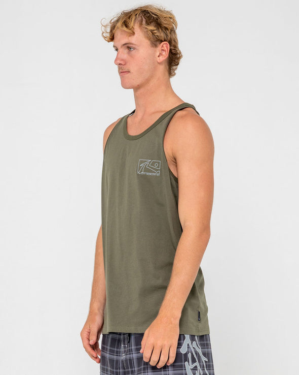 RUSTY BOXED OUT TANK - SAV
