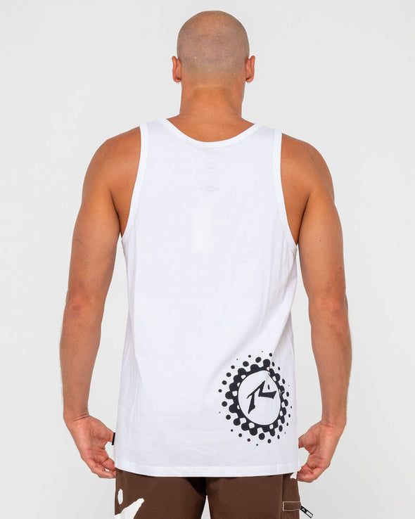 RUSTY NETWORK ERROR TANK - WHT