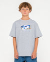 RUSTY TIDAL KONBAT HEAVY SHORT SLEEVE TEE BOYS - GMA