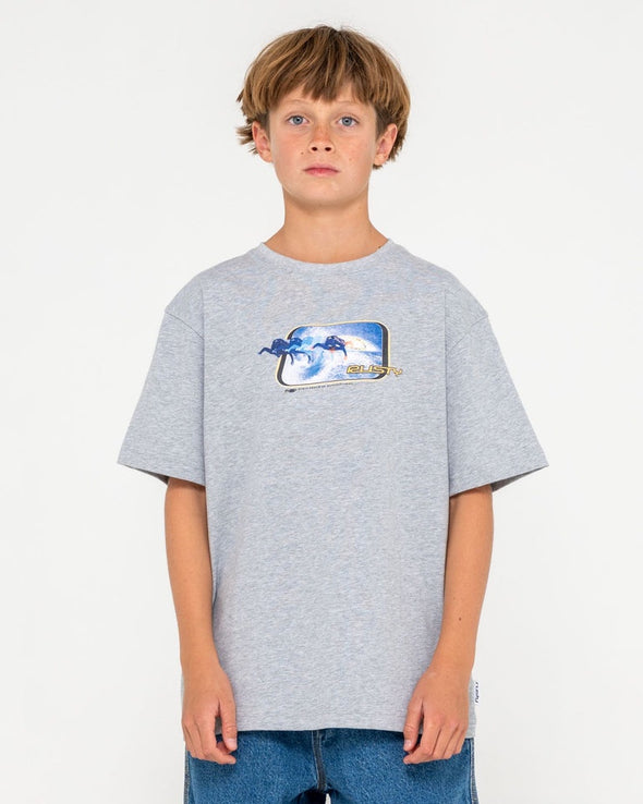 RUSTY TIDAL KONBAT HEAVY SHORT SLEEVE TEE BOYS - GMA