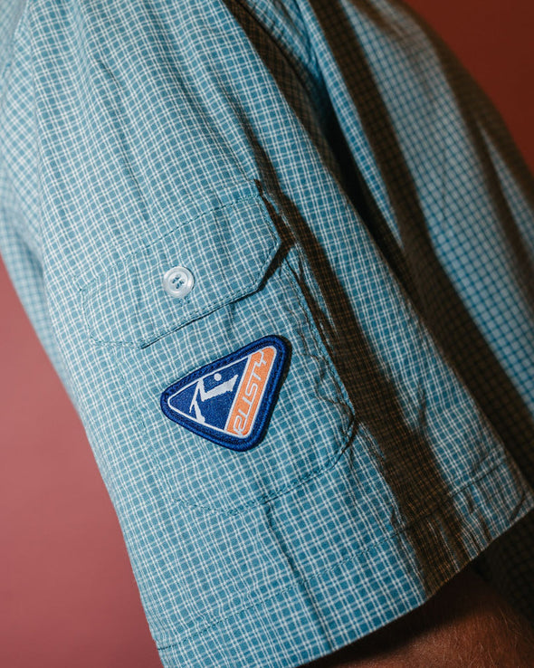 RUSTY STASHA POCKET SHORT SLEEVE SHIRT - CBE