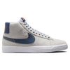 NIKE SB ZOOM BLAZER MID - WOLF GREY/MIDNIGHT NAVY