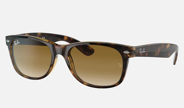 RAYBAN NEW WAYFARER LIGHT HAVANA W/ CLEAR GRADIENT BROWN