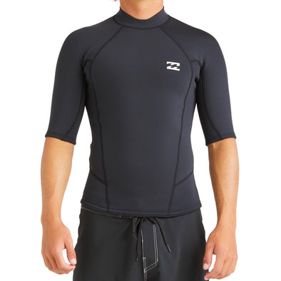 BILLABONG MENS ABSOLUTE SS TOP - BLACK