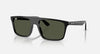 RAYBAN 0RB2222 BLACK W/ GREEN