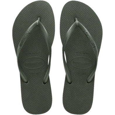 HAVAIANAS SLIM - GREEN OLIVE