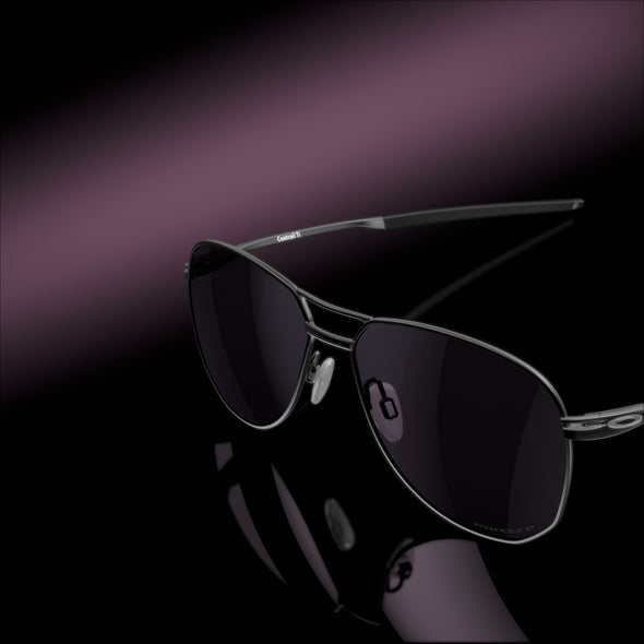 OAKLEY CONTRAIL TI SATIN BLACK W/ PRIZM GREY POLARIZED