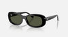 RAYBAN 0RB2221 BLACK W/ GREEN