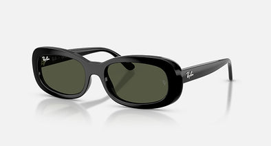 RAYBAN 0RB2221 BLACK W/ GREEN
