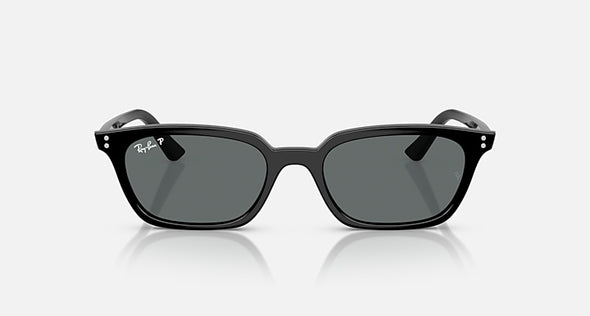 RAYBAN ZAYA BLACK W/ DARK GREY POLARIZED