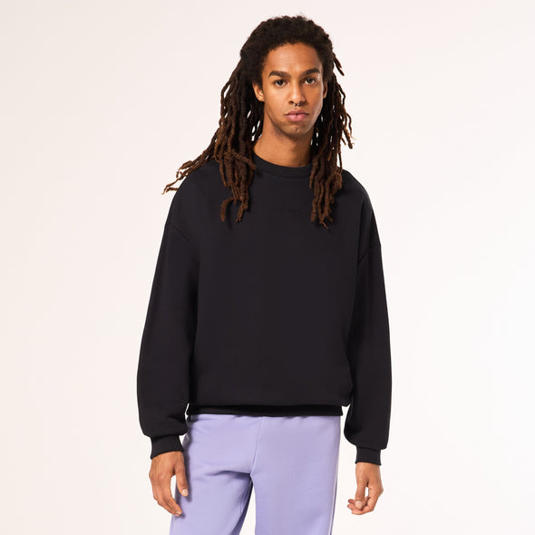OAKLEY SOHO CREW NECK SWEATSHIRT - BLACKOUT