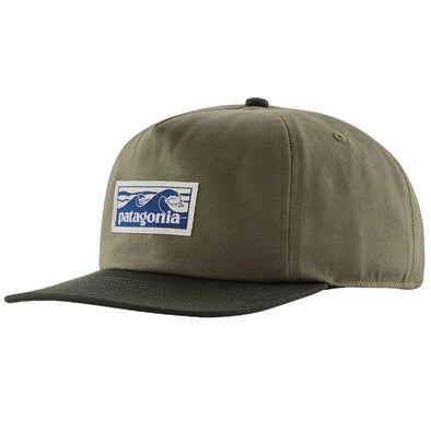 PATAGONIA BOARDSHORT LABEL FUNFARER CAP - BASIN GREEN