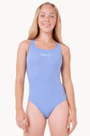 RIP CURL PREMIUM RIB ONE PIECE-GIRL - BLUE