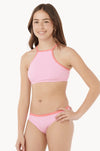 RIP CURL PREMIUM RIB 2.0 BIKINI-GIRL - WATERMELON