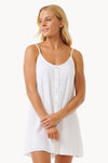 RIP CURL PREMIUM SURF COVER UP - WHITE