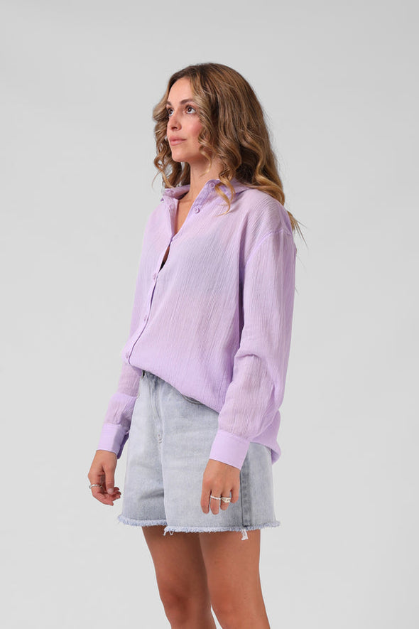 RPM HAVANA SHIRT - PASTEL LILAC